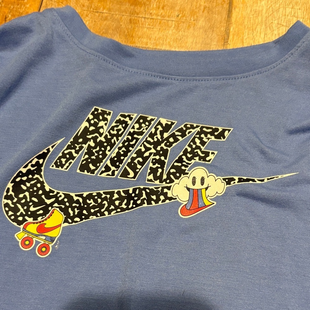 Nike Girls Cropped Tee size 6 - Picture 3 of 4